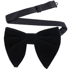 PRICES MAY VARY. This gorgeous Oversized black Velvet bow tie are handmade from high-quality first class velvet, double-sided design velvet, giving you elegant and luxurious Look, it is suit for any occasion and every sense of style,such as match for suit shirt,vest,tuxedo,suspenders etc Easy to wear, Pre-tied design with adjustable strap, you don’t need spend much time when wear it, and Adjustable to fit neck sizes up to 19" (appr.48cm) It can be adjusted to get the fully fluffed look, One size Tuxedo Suspenders, Vest Tuxedo, Velvet Bow Tie, Flower Lapel, Black Velvet Bow, Flower Lapel Pin, Suit Shirt, Bow Tie Set, Wedding Bows