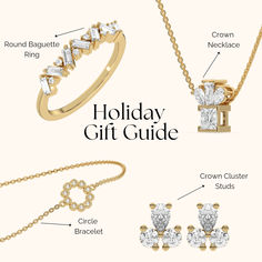 Fine jewelry holiday gift guide
Holiday gifts for her USA
Round baguette ring
Round diamond bracelet for women
Crown necklace elegant jewelry
Dainty crown stud earrings
Christmas jewelry gifts USA
Fine jewelry gifts for women
Holiday gifts New York Los Angeles
Best holiday jewelry gifts 2024
Luxury jewelry for her Christmas
Timeless holiday jewelry gifts
round baguette ring
crown cluster necklace
crown cluster diamond studs 
circle diamond bracelet