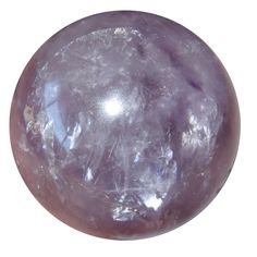 an amethorate ball is shown against a white background