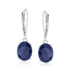 Our eBay Store About Us Contact Us Add to Favorite Sellers Ross-Simons 7.00 ct. t.w. Sapphire Drop Earrings in Sterling Silver Ross-Simons presents contemporary styles with a timeless appeal. These 7.00 ct. t.w. oval sapphire drop earrings are the perfect touch of color for everyday wear! Set in polished sterling silver. Would make an especially nice September birthstone pair. Hanging length is 1". Leverback, sapphire drop earrings. Each Ross-Simons item arrives in a fine jewelry presentation bo Sapphire Earrings Drop, Sapphire Drop Earrings, Sapphire Earring, Emerald Earrings Drop, Jewelry Presentation, Earrings Sapphire, Pearl Drop Necklace, Blue Topaz Bracelet, Gemstone Drop Earrings