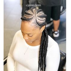 Duchess Braids, Adult Hairstyles, Style For Natural Hair, Back Braids, Big Braid, Straight Back Braids, Cornrow Designs, Braided Mohawk