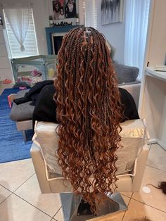 Auburn Hair Braids, Auburn Goddess Braids, Copper Goddess Braids, Honey Brown Goddess Braids, Light Brown Goddess Braids, Brown Goddess Braids, Blonde Knotless Box Braids, Ginger Boho Braids, Copper Braids