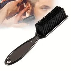 Compact beard brush helps prevent frizz and breakage and is perfect for smoothing & grooming hairs. Suitable for all hair types. Great for beard and mustache. Shipped in 4-7 days after processing. Beard Brush Men, Shave Beard, Beards And Mustaches, Beard Shapes, Beard And Mustache, Barber Tools, Beard Brush, Beard Combs, Styling Comb