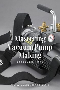 Vacuum Pump Making Easy Learning, Tag A Friend, Hands On, Technology