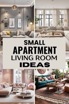 small apartment living room ideas that are easy to do in less than 10 minutes or less