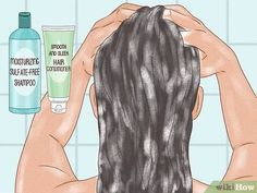 9 Ways to Make a Hot Oil Treatment for Hair - wikiHow Thinning Edges, Course Hair