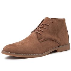 Category:Boots; Upper Materials:Suede; Season:Winter,Fall; Gender:Men's; Toe Shape:Round Toe; Style:Business,Casual,Vintage,Classic; Boot Shaft:Booties / Ankle Boots; Outsole Materials:TPU (Thermoplastic Polyurethane),TPR (Thermoplastic Rubber); Occasion:Office  Career,Daily; Closure Type:Lace-up; Pattern:Solid Colored; Shipping Weight:0.67; Listing Date:11/11/2021; 2022 Trends:Combat Boots; Foot Length:; SizeChart1_ID:2:175103; Size chart date source:Provided by Supplier.; US Size:; UK Size:14. Chelsea Shoes, Suede Shoes Men, Dress Leather Boots, Chinese Shoes, Mens Winter Shoes, Mens Dress Boots, Fabric Boots, High Quality Boots, Cheap Boots