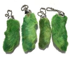 PRICES MAY VARY. Pull On closure Rabbits Foot, Fashion Brands, Rabbits, Keychains, Fashion Branding, Thread, Novelty Christmas, Christmas Ornaments, Green