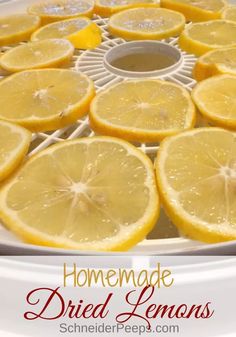 the lemons have been sliced into small pieces and are ready to be cooked in the oven