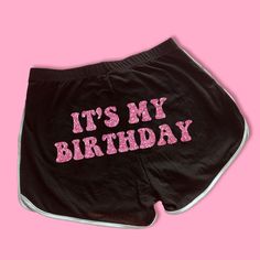 It's My Birthday Dolphin Shorts | Custom Dolphin Shorts | Y2K Shorts | Cute Shorts | Funny Shorts | Y2K Shorts | Lounge Shorts | Comfy Shorts to Lounge in! Actual item may be lighter/darker than pictured. M A T E R I A L S - 95% Cotton / 5% Spandex - Available In Sizes S-L S I Z I N G - Size chart is available on our listing photos. S H I P P I N G  &  P R O D U C T I O N  T I M E - Production Time is 5 Business Days. (May be delayed during the Holiday Season) - Shipping Time is 2-6 Business Day Shorts Comfy, Funny Shorts, Shorts Y2k, Dolphin Shorts, Y2k Shorts, It's My Birthday, Shorts Cute, Short Humor, Comfy Shorts