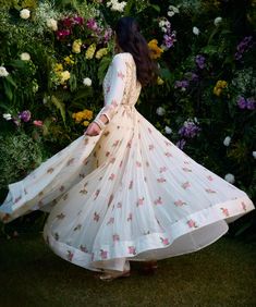 Elevate your allure with this ivory hand block printed anarkali, adorned with intricate zardozi embroidery. Paired effortlessly with an organza dupatta, this ensemble exudes elegance and charm. Crafted with meticulous attention to detail, it's the perfect choice for those seeking to make a graceful statement at any special occasion. Tuxedo Accessories, Printed Anarkali, Beach Wedding Guests, Zardozi Embroidery, Summer Bride, Summer Wedding Guests, Beach Bride, Sharara Set, Organza Dupatta