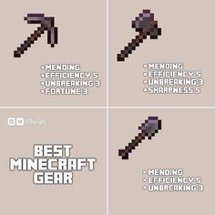 Best Enchantments Minecraft, Useful Minecraft Survival Builds, Things To Do In Minecraft Survival, Minecraft Gear, Things To Build In Minecraft Survival, Minecraft Charts, Minecraft Survival Builds, Minecraft Survival Ideas, Minecraft Survival Tips