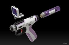 ArtStation - injection gun, A Guang_Ray Futuristic Technology Concept Art, Future Technology Concept, Futuristic Tech, Arte Robot, Future Tech, Futuristic Art, Medical Technology, Futuristic Technology, Future Technology