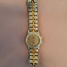 This Is A Used Esq Bracelet Watch In Very Good Condition. Two Tone Metal With Gray Face. Will Need New Battery. Accessories Watches, Bracelet Watch, Two Tone, Women Accessories, Bracelet, Grey, Women Shopping, Color