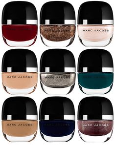 Marc Jacobs Beauty Fall Shades of Enamored #mani #manicure #nailpolish #lacquer Alat Makeup, Shine Nails, Latest Makeup, Holiday Makeup, Beauty Equipment