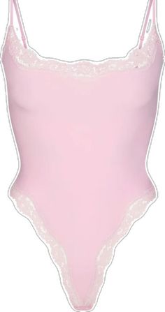 Pink Sleeveless Second-skin Bodysuit, Pink Second-skin Bodysuit For Spring, Trendy Nylon Bodysuit, Chic Fitted Pink Bodysuit, Feminine Pink Sleeveless Bodysuit, Feminine Sleeveless Pink Bodysuit, Spring Pink Bodysuit With Built-in Bra, Fitted Pink Bodysuit With Lined Body, Pink Sleeveless Nylon Bodysuit