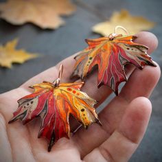 Woodland Necklace/Maple Leaf Necklace Earrings/Canada symbol | Etsy Brown Artsy Jewelry For Gifts, Whimsical Copper Jewelry As Gift, Whimsical Brown Jewelry Gift, Whimsical Brown Jewelry For Gifts, Whimsical Brown Jewelry For Gift, Brown Leaf-shaped Jewelry For Gift, Nature-inspired Orange Jewelry Gift, Nature-inspired Orange Jewelry For Gifts, Handmade Brown Leaf-shaped Jewelry