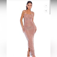 The Most Beautiful Rose Gold Dress Perfect For Any Occasion. Worn Once. Rose Gold Dress, Beautiful Rose, Gold Dress, Beautiful Roses, Colorful Dresses, Most Beautiful, Womens Sizes, Rose Gold, Womens Dresses