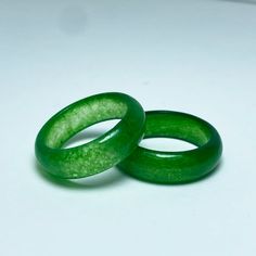 Delicate jade rings that bring protection to its wearer.  PRODUCT DETAILS: Hetian Green Jade: Size 8 1/2- 9 1/8 GanQing Dark Jade: Size 7 1/2- 10 Asian Lifestyle, Jade Rings, Jewelry Design Studio, Asian Designers, Modern Asian, Chop Suey, Edgy Jewelry, Chinese Design, Modern Chinese