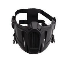 BLACK MASK TECHWEAR Techwear Mask, Techwear Accessories, Techwear Shoes, Black Techwear, Techwear Fashion, Moda Cyberpunk, Half Mask, Half Face Mask, Futuristic Style