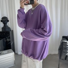 Soft Boy Aesthetic, Harajuku Men, Aesthetic Clothing Stores, Streetwear Clothes, Men Sweatshirt, Streetwear Casual, Graduation Outfit, Tomboy Fashion, Oversized Sweatshirt