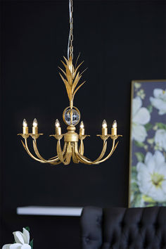 Revel in the glow of this Rodrick 6-Light Chandelier as it fills your home with vintage glamour. This chandelier creates a dramatic effect in any lavish space including a chic living room, luxurious master bathroom, or an opulent foyer. with its lustrous brass finish and durable construction, this chandelier offers a warm glow that will illuminate your home with style for years to come.