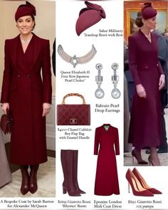 the royal family's outfits and accessories for their state visit to australia in december 2012