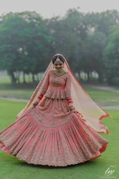 Pink Bridal Lehenga, Designer Bridal Lehenga Choli, Wedding Lehenga Designs, Muslim Wedding Dresses, Indian Bride Outfits, Bridal Lehenga Collection, Designer Bridal Lehenga, Indian Bridal Lehenga, Bridal Lehenga Red