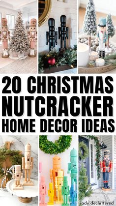 20 Christmas Nutcracker Home Decor Ideas Christmas Nutcracker Table Runner, Christmas Tablescapes Nutcracker, Nutcracker On Mantle, Ways To Display Nutcracker Collection, Nutcracker Christmas Decorations Outdoor, Xmas Nutcracker Decor, Nutcracker Fireplace Mantel, Rustic Nutcracker Decor, Nutcracker Christmas Decorations Mantle