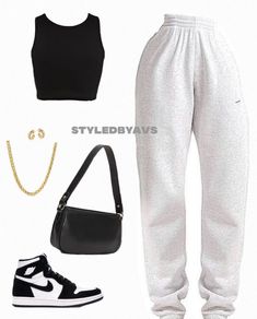 Cute Nike Outfits, Chique Outfits, Practice Outfits, Trendy Outfits For Teens, Cute Lazy Day Outfits, Chill Outfits, Causual Outfits, Baddie Outfits Casual, Cute Everyday Outfits