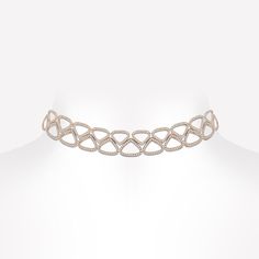 marinab.com, Trina Choker Italian Heritage, Fine Jewelry Collection, High Jewelry, Pave Diamonds, Gold Diamond, Jewelry Collection, Hand Made, In Italy, Fine Jewelry