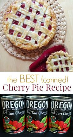 the best canned cherry pie recipe