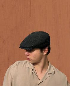 Discover timeless elegance with our Dark Green Herringbone Cap, a classic accessory influenced by the Peaky Blinders Hat and the vintage charm of a 1940s Baker Boy Hat. Handmade with care, this black newsboy cap is not just an accessory; it's a statement piece that seamlessly blends warmth, style, and a touch of The Great Gatsby's allure. Discover The Versatility Of Our Hat: -Classic herringbone pattern for vintage appeal. -Versatile black newsboy cap, Peaky Blinders hat, and Baker Boy Hat. -Handmade with high-quality wool for superior craftsmanship. -Ideal winter hat for men and ladies seeking warmth and style. -Vintage wool hat with a nod to 1940s fashion. -Green 8 panels cap for a unique and elegant look. -Dark green wool hat for a sophisticated touch. Experience the grace of our ladies News Boy Hat For Men, Classic Black Flat Cap, Classic Black Baseball Cap, Vintage Black Baseball Cap With Short Brim, Vintage Black Flat Cap, Adjustable Vintage Beret With Short Brim, Classic One-size-fits-most Beret, Peaky Blinders Hat, Pink Trucker Hat