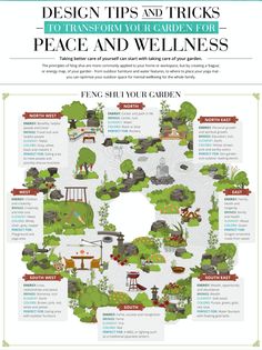 the garden design tips and tricks guide for peace and well - being gardeners info sheet