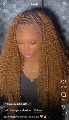 Boho Braids Half Up Half Down, Twist In Front Curls In Back, Half Braids, Half Cornrows, Feed Ins, Sew In Hairstyles, African Hair Braiding Styles, Braids Hairstyles Pictures