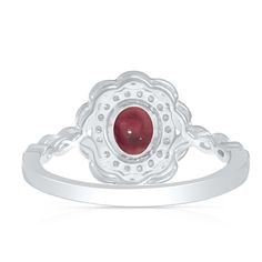 This one-of-a-kind ruby and white diamond ring set in 14k white gold is an exquisite expression of beauty from our HEIRLOOM collection. This ring features 1.55 CTW of ruby and white diamonds. Our HEIRLOOM collection features colored gemstones - precious rubies, emeralds, tanzanites, and sapphires. In this collection, you will find an array of rich designs from statement cocktail rings to brilliant earrings and pendants characterized by a precious gemstone set in gold and accented with diamonds. Ruby Diamond Ring, Sapphire Diamond Engagement, Diamond Ring Set, Rose Gold Morganite, Colored Gemstones, Diamond Heart Ring, Ruby Diamond Rings, White Gold Sapphire, Tanzanite Diamond