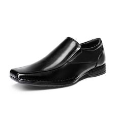 PRICES MAY VARY. Designed in USA Heel height: 1" (approx) Premium Leather Lining, Latex Cushioned Footbed CLASSIC Square Toe Design Flexible and Comfort Dress Loafers Dress Loafers, Oxford Dress Shoes, Shoe Tags, Black Leather Loafers, Men's Loafers, Loafers Shoes, How To Look Classy, Classic Leather, Leather Loafers