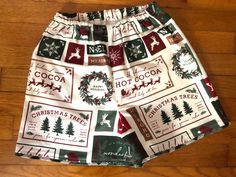 "ATTENTIONWE ARE AT FULL CAPACITY FOR  DELIVERY BY CHRISTMAS FOR 2023 . You can still place an order, however..we can not guarantee that it will ship, or that you will  receive it by Christmas Day!One pair of Christmas Stamp Flannel Pajama shorts! You can finding matching pants here:  https://www.etsy.com/listing/1537638851/olde-time-christmas-collection-flannel?click_key=dced4a8bce99980bd7fd07f805ca3ea36566740f%3A1537638851&click_sum=31211244&ref=shop_home_active_6&frs=1&sts=1   -100% flannel - Handmade in the USA by me in Virginia -  1/2\"  elastic waist with/wo decorative bow (the elastic is not adjustable like the matching pants) - contrast fabric edging on the hem    How do you find your size?????   measure your hips and then look at the size chart, the hips are the most important mea Shorts Pjs, Christmas Pajama Shorts, Rebecca Brown, Flannel Shorts, Southern Proper, Cocoa Christmas, Womens Pajama Shorts, Christmas Pjs, Decorative Bows