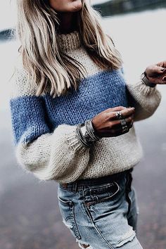 Details: Material: Knit Mohair Sweater Knit, Pull Mohair, Striped Knitted Sweater, Patchwork Sweater, Mohair Knit, Fluffy Sweater, Colour Blocking, Mohair Sweater, Round Neck Sweaters