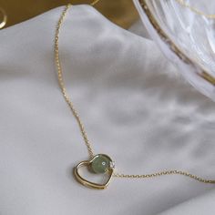 HEATIAN JADE IN YOUR HEART – Amber NG Jewelry Mood Board, Hetian Jade, Moon Necklace, Heart Jewelry, Selling Jewelry, Gold Plating, Sale Items, Mood Board, Jade