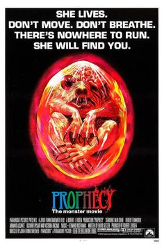 a movie poster for the horror film tropflecy, with two hands touching each other