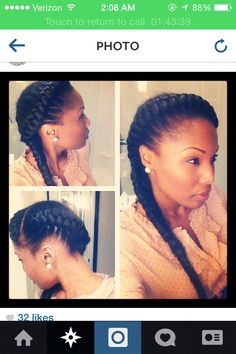 Goddess braids 2 Goddess Braids, Goddess Braids, Trending Hairstyles, Twist Braids, Hair Crush