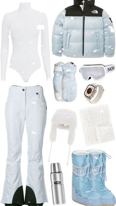 #aesthetic #skiing #winter #itgirl #pretty Skiing Fits Aesthetic, Cute Ski Clothes, Aesthetic Skiing Outfits, Ski Winter Outfits, Ski Clothes For Women Outfit Ideas, Aesthetic Ski Outfit, Ski Outfits Aesthetic, Ski Girl Outfits