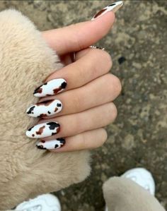 Animals Nail Art, Country Nail Designs, Nails Girly, Boho Nails