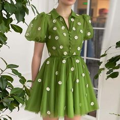 Gaun Koktail, Mode Casual, Fairytale Dress, Frock Design, Mode Inspo, Mini Dress With Sleeves, Fancy Dresses, Stylish Dresses, Look Fashion