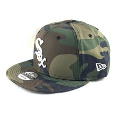 Chicago White Sox Basic Camo Snapback Military Camouflage Baseball Cap For Streetwear, Camouflage Snapback Baseball Cap For Sports, Camouflage Baseball Cap For Streetwear, Military Camouflage Snapback Baseball Cap, Casual Camouflage Baseball Cap For Sports, Military Style Snapback Hat For Streetwear, Casual Camouflage Snapback Hat For Sports, Casual Camouflage Snapback Baseball Cap, Casual Camouflage Snapback Hat With Flat Brim