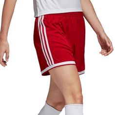 Nwot Adidas Women’s Athletic Shorts, Size Medium. Red With White Piping/Detail. Runs True To Size White Three Stripes Bottoms For Sports Events, Adidas Red Athletic Shorts For Sports, Adidas Sporty Red Bottoms, Red Moisture-wicking Bottoms For Sports Events, Red Moisture-wicking Bottoms For Sports, Sporty Red Bottoms For Sports Events, Casual Red Bottoms For Sports Events, Casual University Red Bottoms For Sports Events, White Shorts With Side Stripes