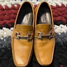 These Are 100% Authentic And Are In Like New Condition. Comes With Box Boat Shoes, Loafer Shoes, Salvatore Ferragamo, Like New, Loafers, Men's Shoes, Slip On, Man Shop