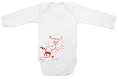 Cat baby bodysuit, Kitty mouse babygrow, hipster kids Artsy Clothing, Hipster Kid, Hipster Baby, Cat Baby