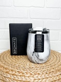 BruMate uncork'd XL wine tumbler carrara - BruMate Drinkware, Tumblers and Insulated Can Coolers at Lush Fashion Lounge Trendy Boutique in Oklahoma City Insulated Mugs, Wine Tumbler, Women's Boutique, Wine Tumblers, Cups And Mugs, Oklahoma City, Ladies Boutique, Hot Drink, Oklahoma